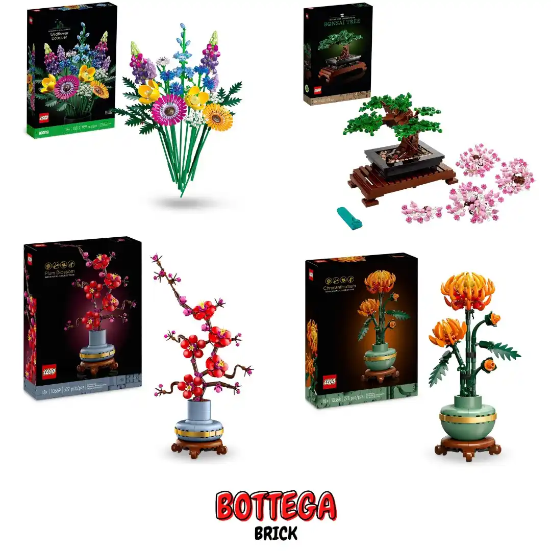 Image from Bottega Brick: 😱 Riepilogo altri ottimi sconti su Amazon su LEGO Botanical LEGO Ico...