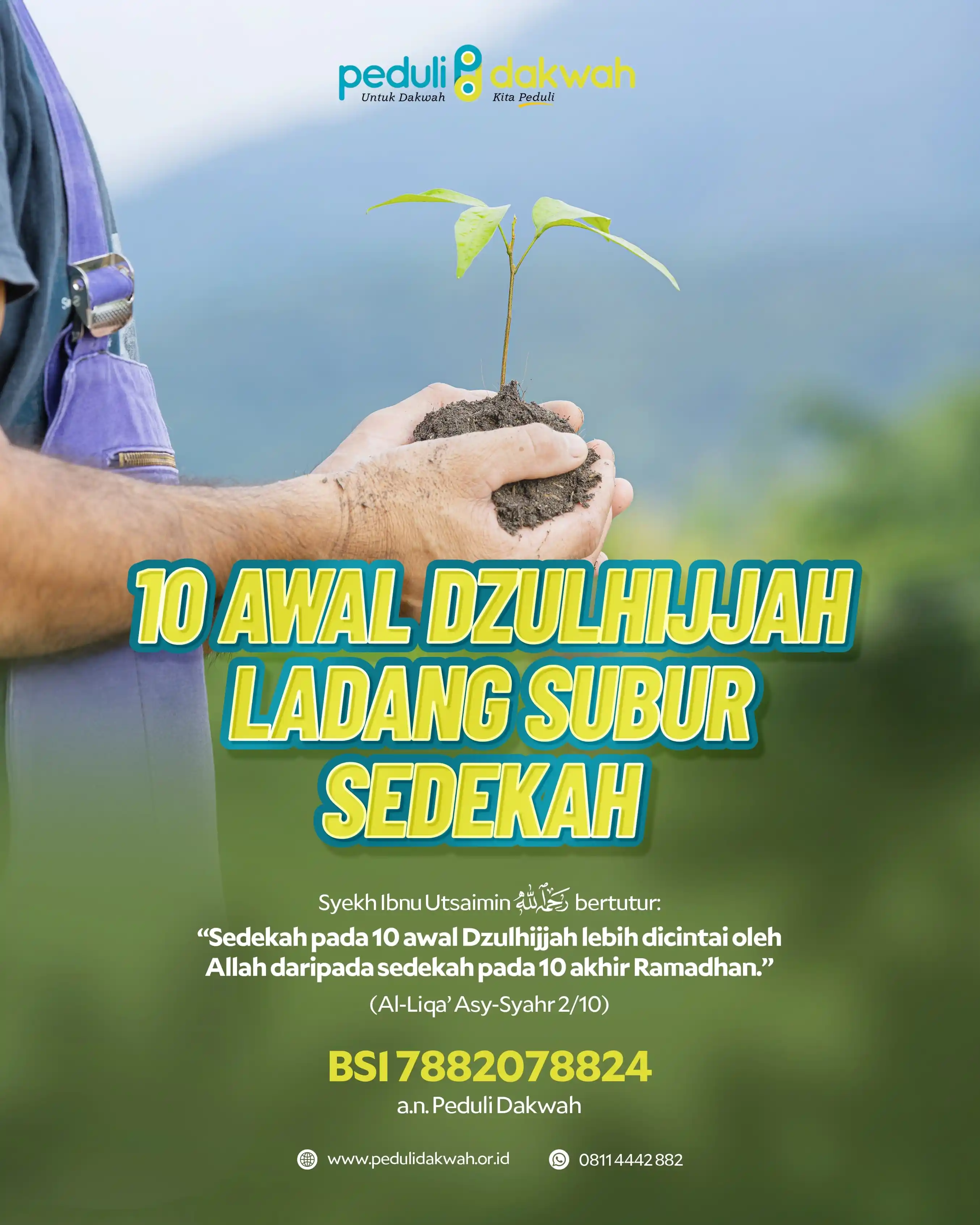 Image from DzulqarnainMS: SEPULUH AWAL DZULHIJJAH LADANG SUBUR SEDEKAH Syekh Ibnu Utsaimin rah...