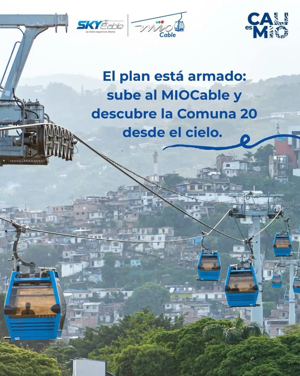 Image from MIO: ¿Sin planes para el fin de semana?  Súbete al MIOCable 🚠, disfruta de...