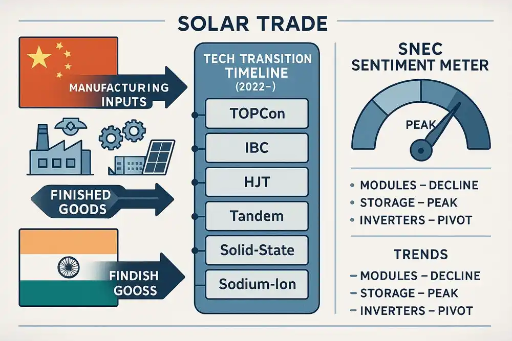 Image from Saur Energy: SNEC Shanghai Signals New Terms Of Engagement Between India, China... ...