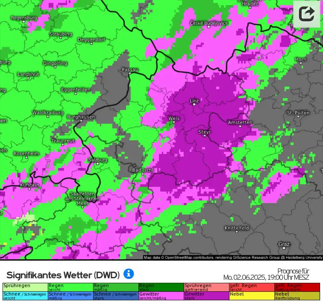Image from Mostviertler Wetterfreak: So Leute aber sind wir mal ehrlich. Das würde schon gefühlt‘ne Katastr...