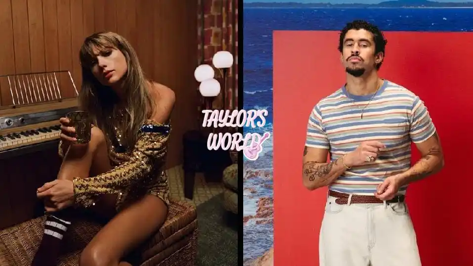 Image from ⤜ 𓂃. 𝑇𝑎𝑦𝑙𝑜𝑟'𝑠 𝑊𝑜𝑟𝑙𝑑 ◡̈ 🌷: 👑| Taylor Swift supera a Bad Bunny como el artista con la novena mayo...