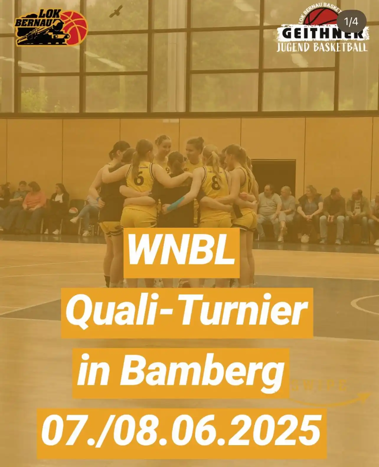 Image from LOK Bernau: 🏀 WNBL Qualifikation 25/26 – Ein aufregendes Wochenende! 🌟 Vom 06. ...