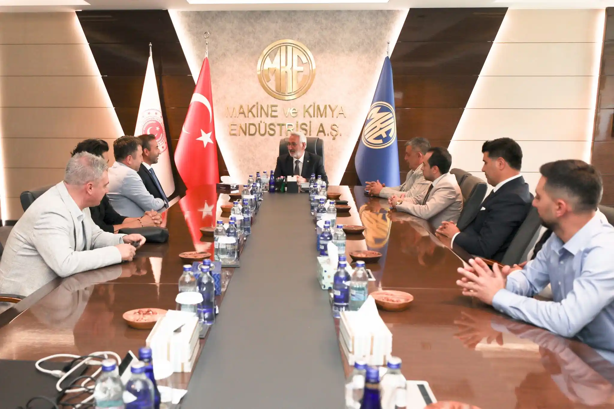 Image from MKE Ankaragücü: Yönetim Kurulumuzdan MKE A.Ş. Genel Müdürü Sayın İlhami Keleş’e Ziyare...