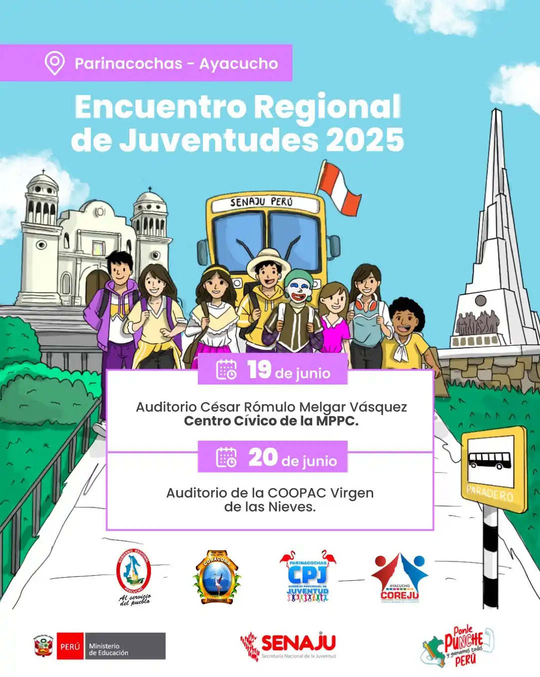 Image from Senaju Perú: 🙋🏻♀️🙋🏻♂️📣 *¡A pocos días de iniciar el primer Encuentro Regiona...