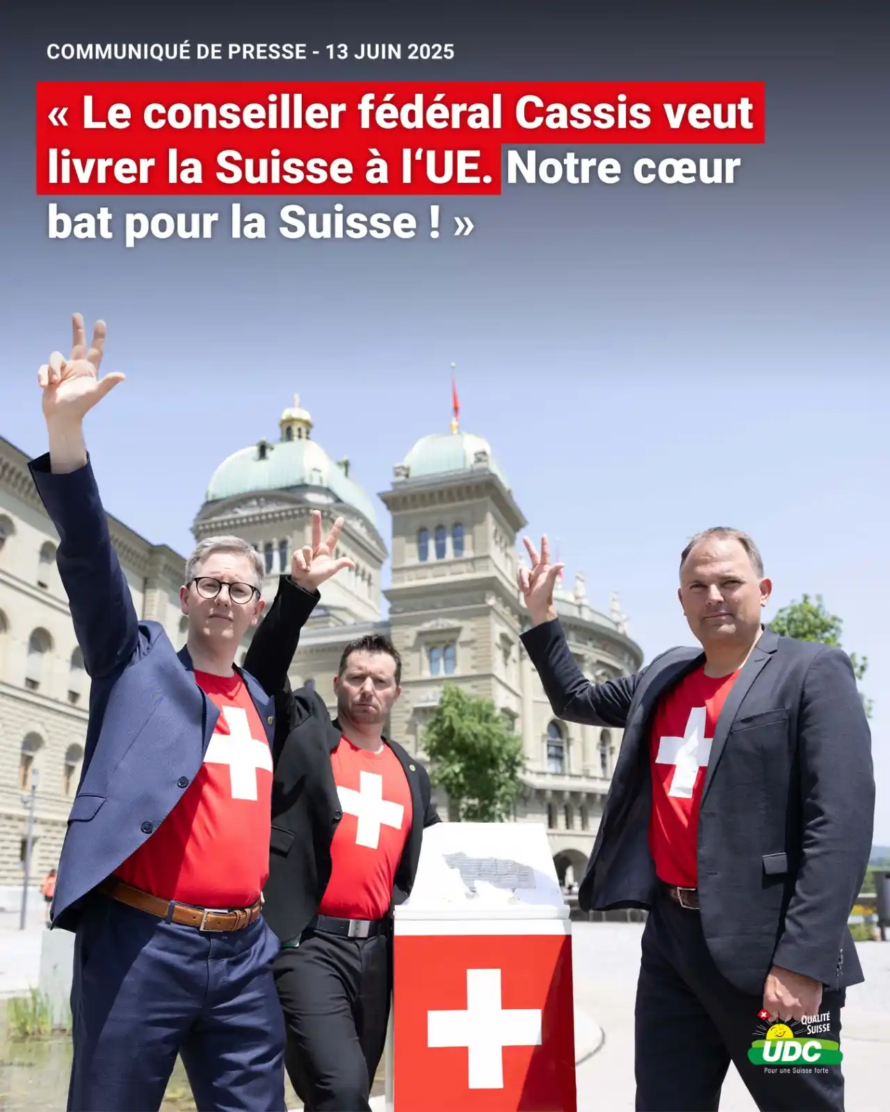 Image from UDC Suisse : Après des mois de secret, le traité de soumission de l’UE est publié a...