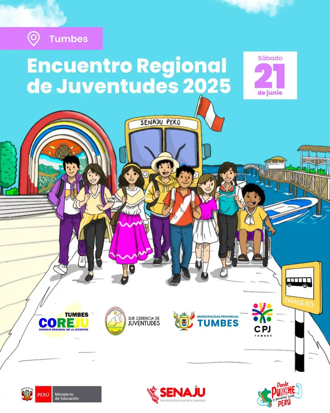 Image from Senaju Perú: 🙋🏻♀️🙋🏻♂️ ¡Atención, jóvenes de Tumbes! 📣 ¿Tienes entre 15 y 29...