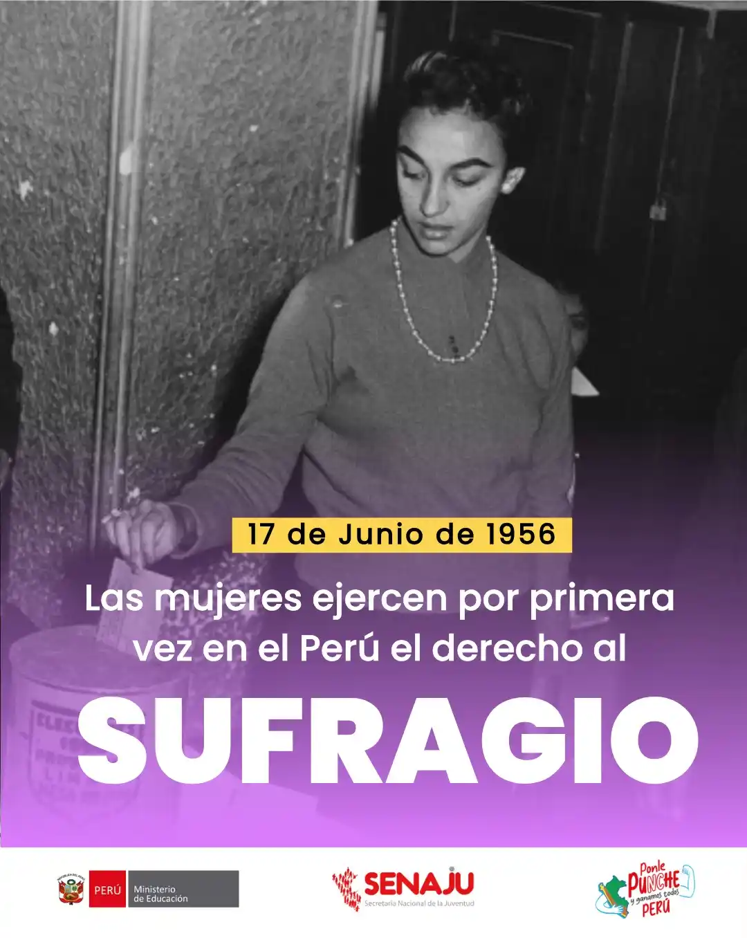 Image from Senaju Perú: Cerramos el día recordando un momento histórico para Perú 🇵🇪. Hace 6...
