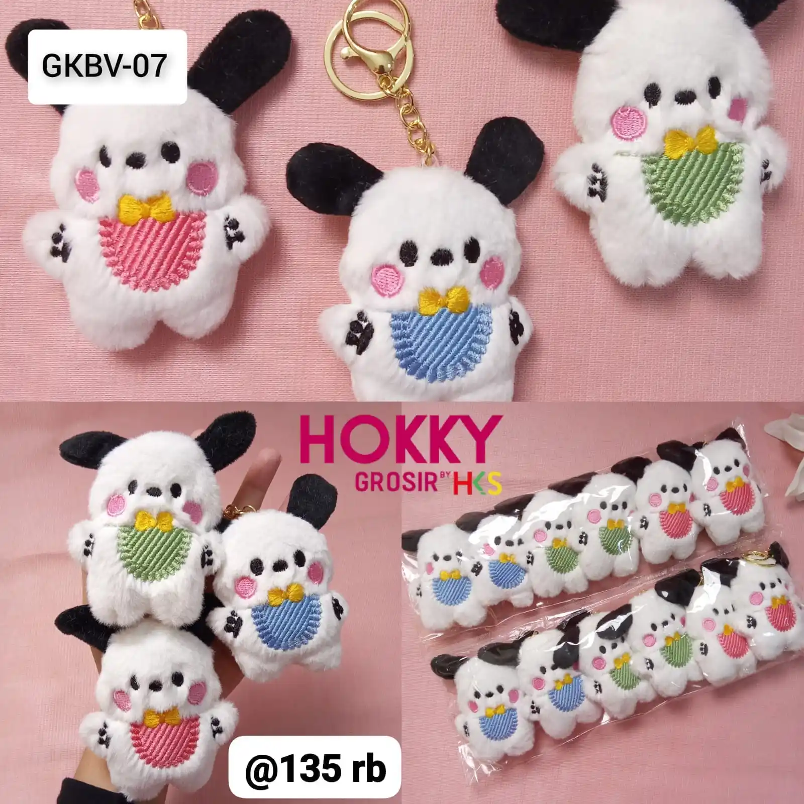 Image from GROSIR MURAH LENGKAP: *Cute Puppy Colorful ini bener-bener bikin meleleh🐶💓* Warna-warni, b...