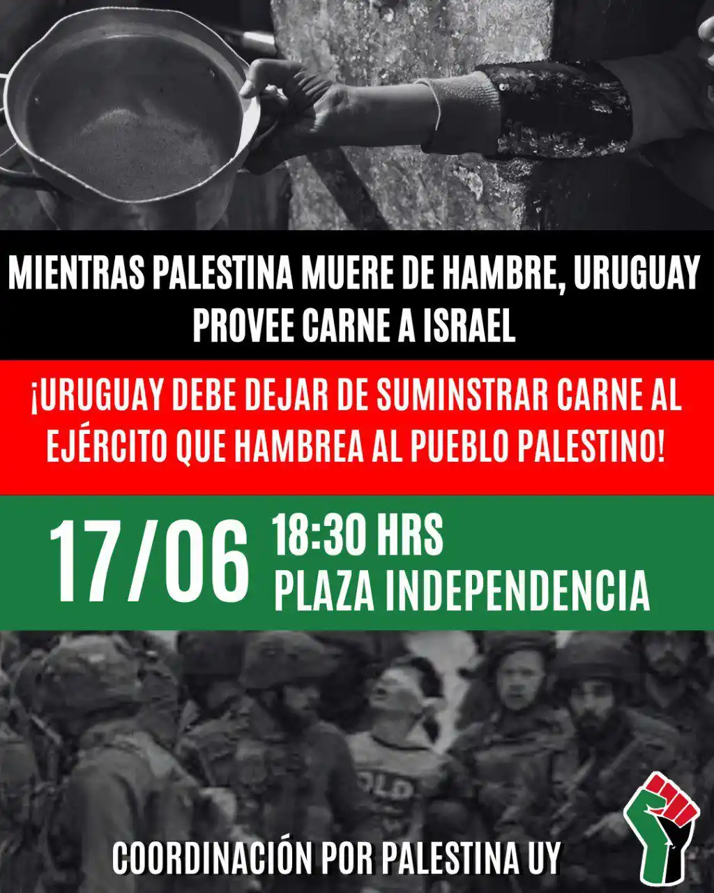 Coordinación por Palestina - Uruguay 🇵🇸🇺🇾 post