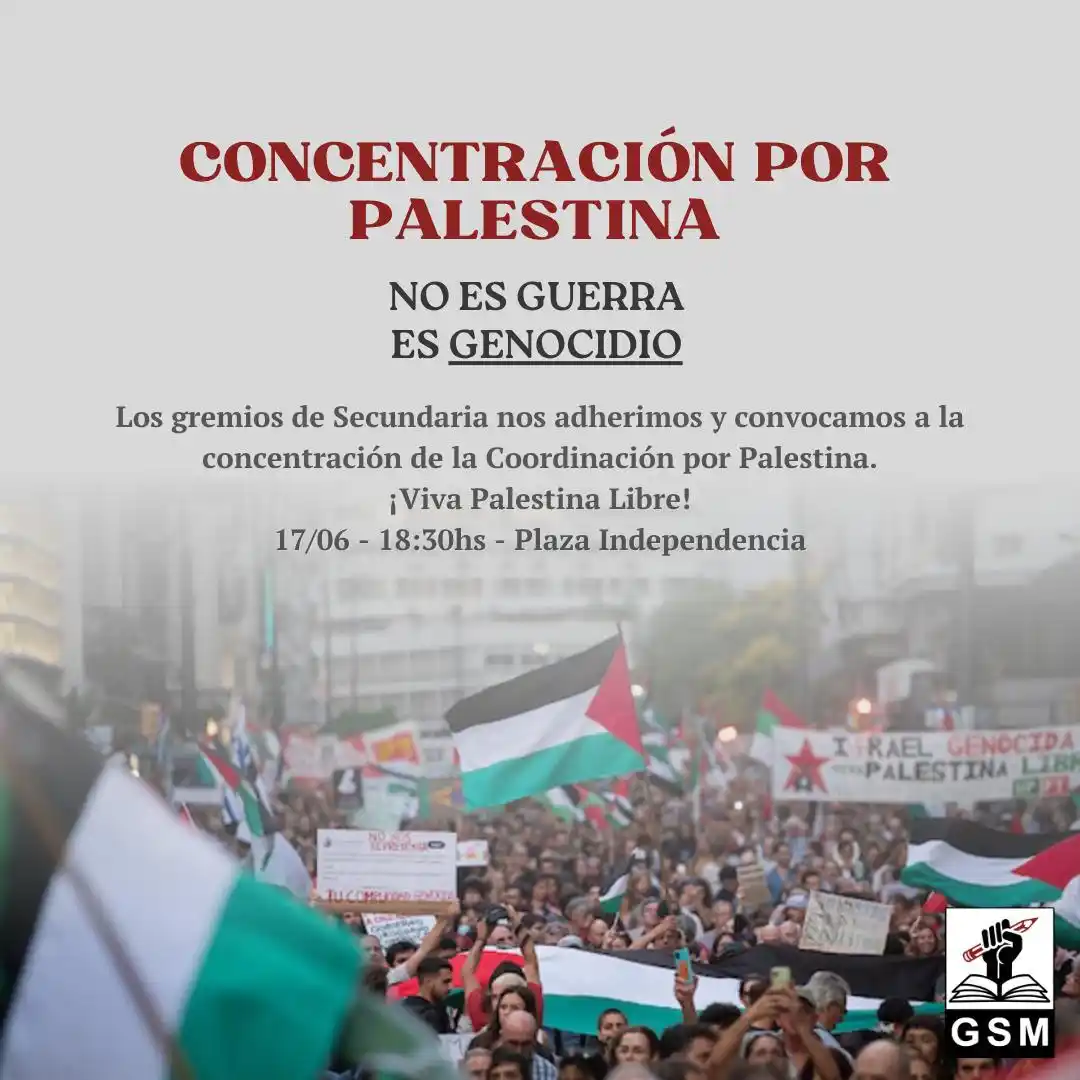 Coordinación por Palestina - Uruguay 🇵🇸🇺🇾 post