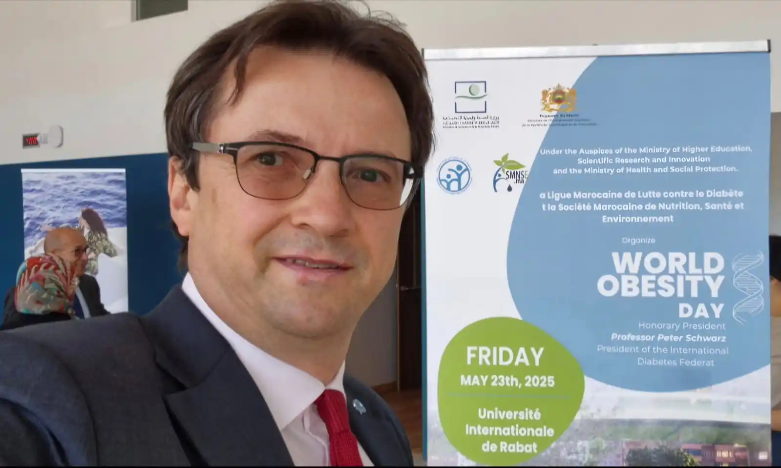 Image from President of the International Diabetes Federation ! Prof. Peter Schwarz ! IDF: Every visit to our member organizations reaffirms my belief in the str...