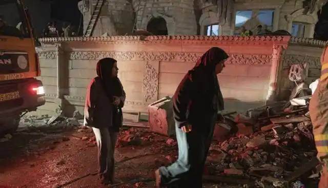 Image from Affaritaliani.it: *Guerra Israele-Iran, colpita anche Gerusalemme. Decine di morti e cen...