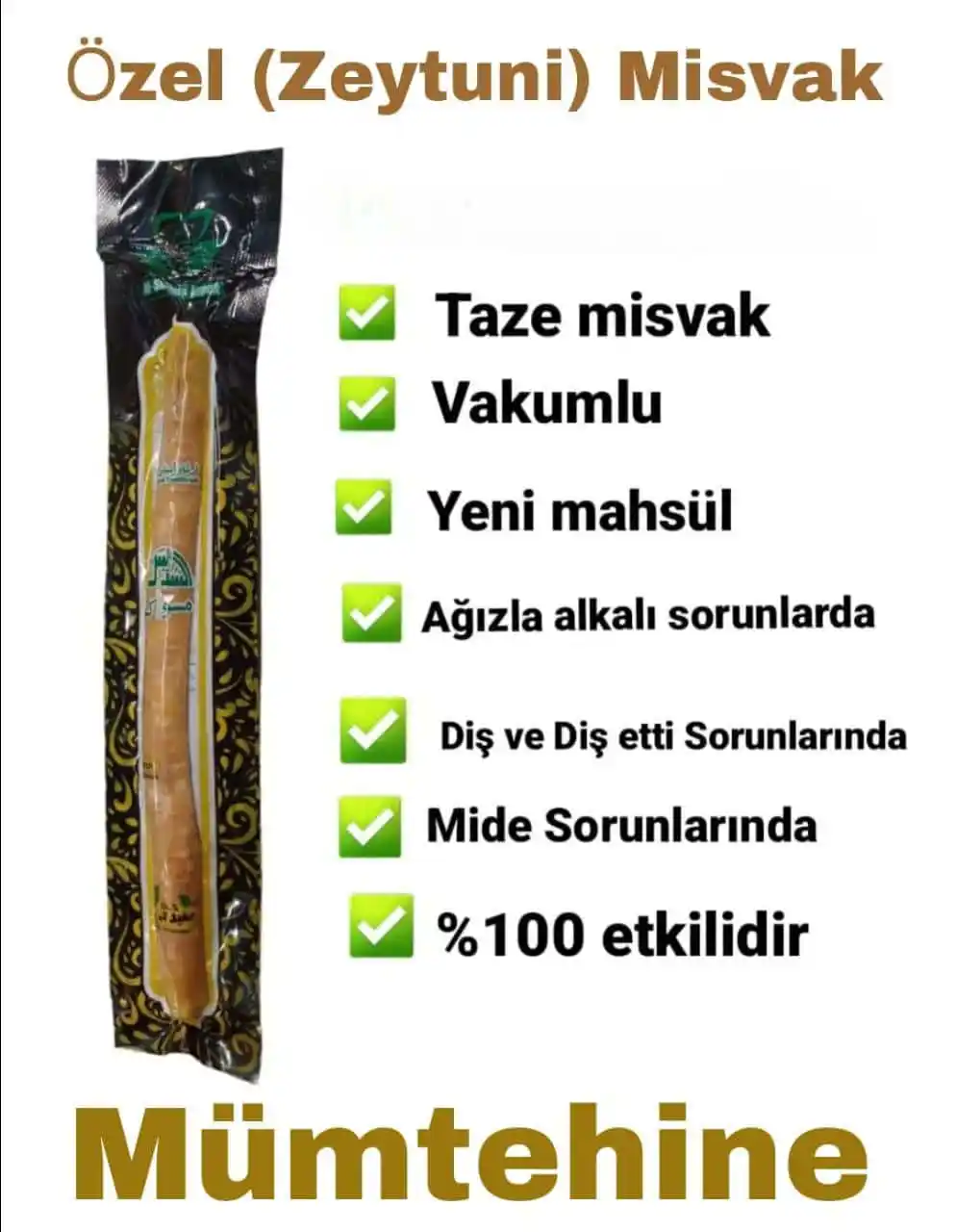 Image from MÜMTEHİNE: İmam İbn Kayyım (rahimehullah) misvak kullanmanın faydalarını şöyle zi...