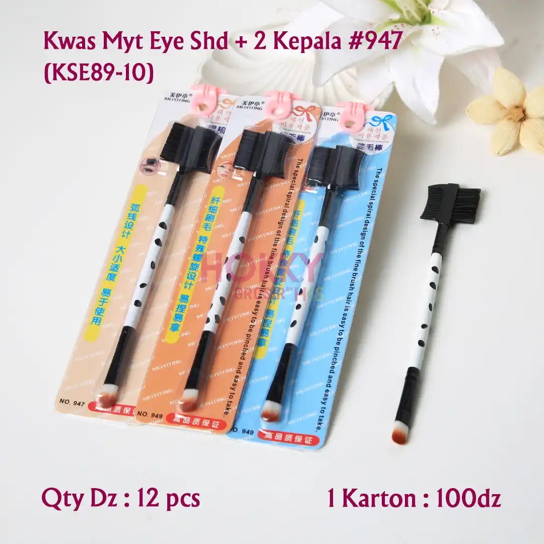 Image from GROSIR MURAH LENGKAP: *Kwas eyeshadow 3 in 1 cuma 70k/lusin😱* Polkadot multifungsi ada disi...