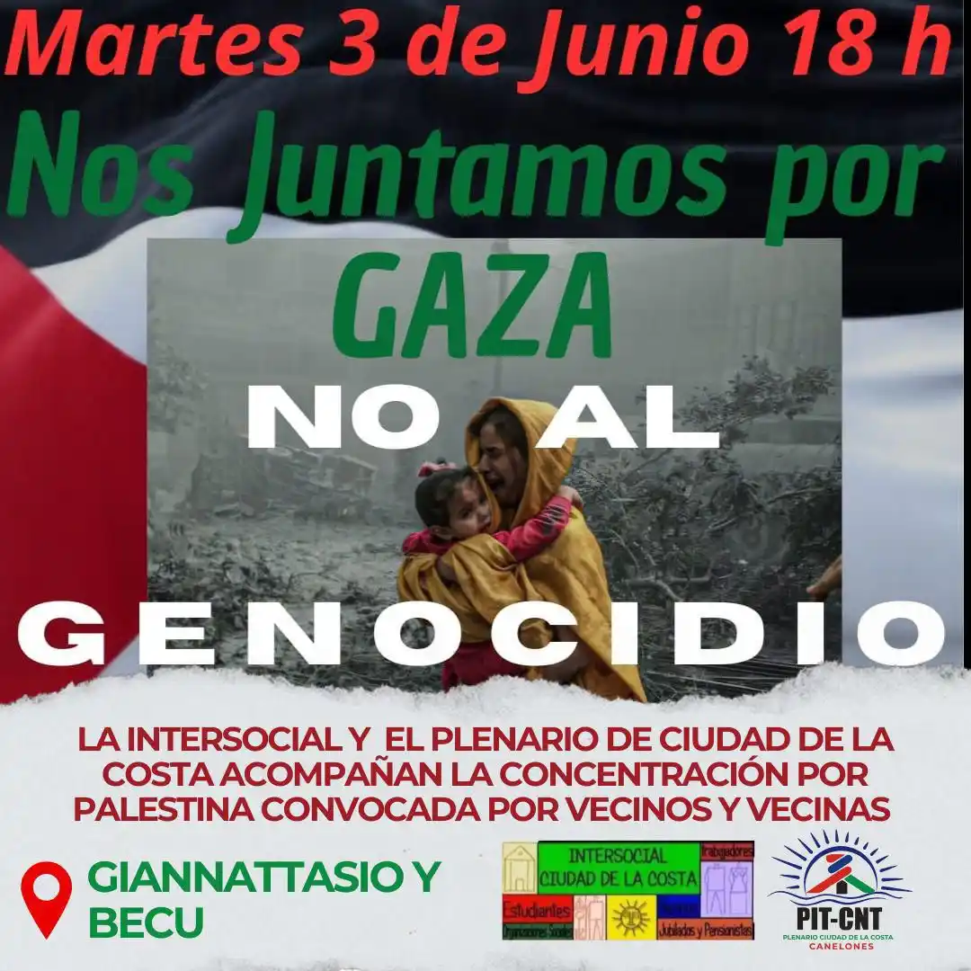 Coordinación por Palestina - Uruguay 🇵🇸🇺🇾 post