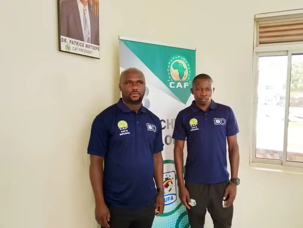Image from KIGEZI HOMEBOYZ FOOTBALL CLUB: Our Acting Head Coach has today begun the *CAF B Coaching Course* orga...