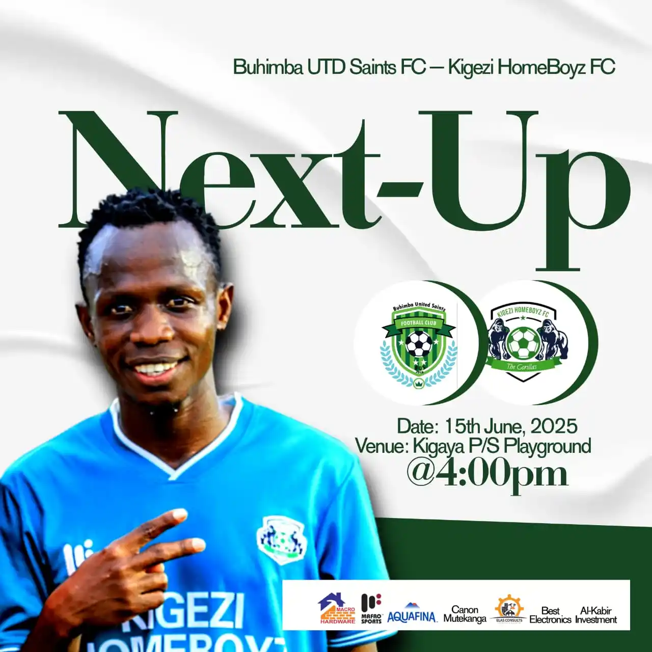 Image from KIGEZI HOMEBOYZ FOOTBALL CLUB: Our final away game of the season comes this Sunday against a familiar...