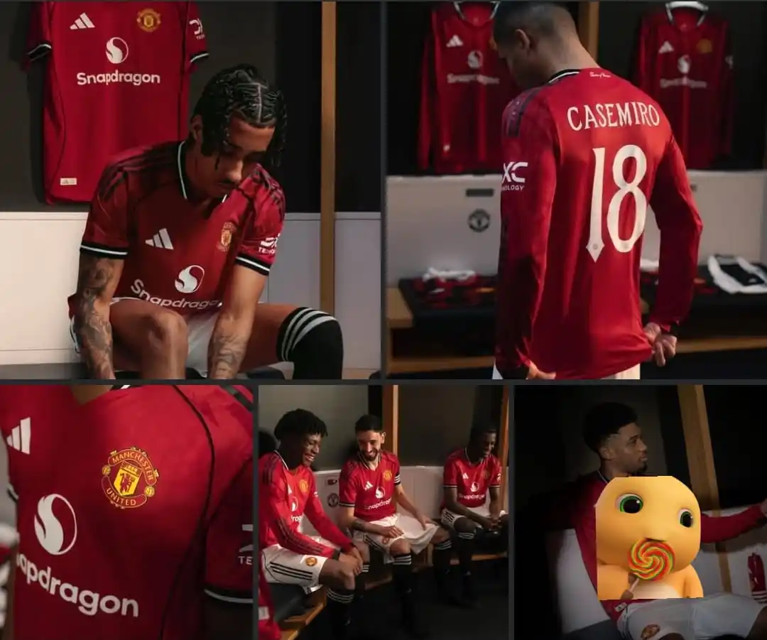 Image from KAPTEN BOLA ©️⚽: RESMI: Manchester United rilis jersey kandang baru untuk musim 2025/26...