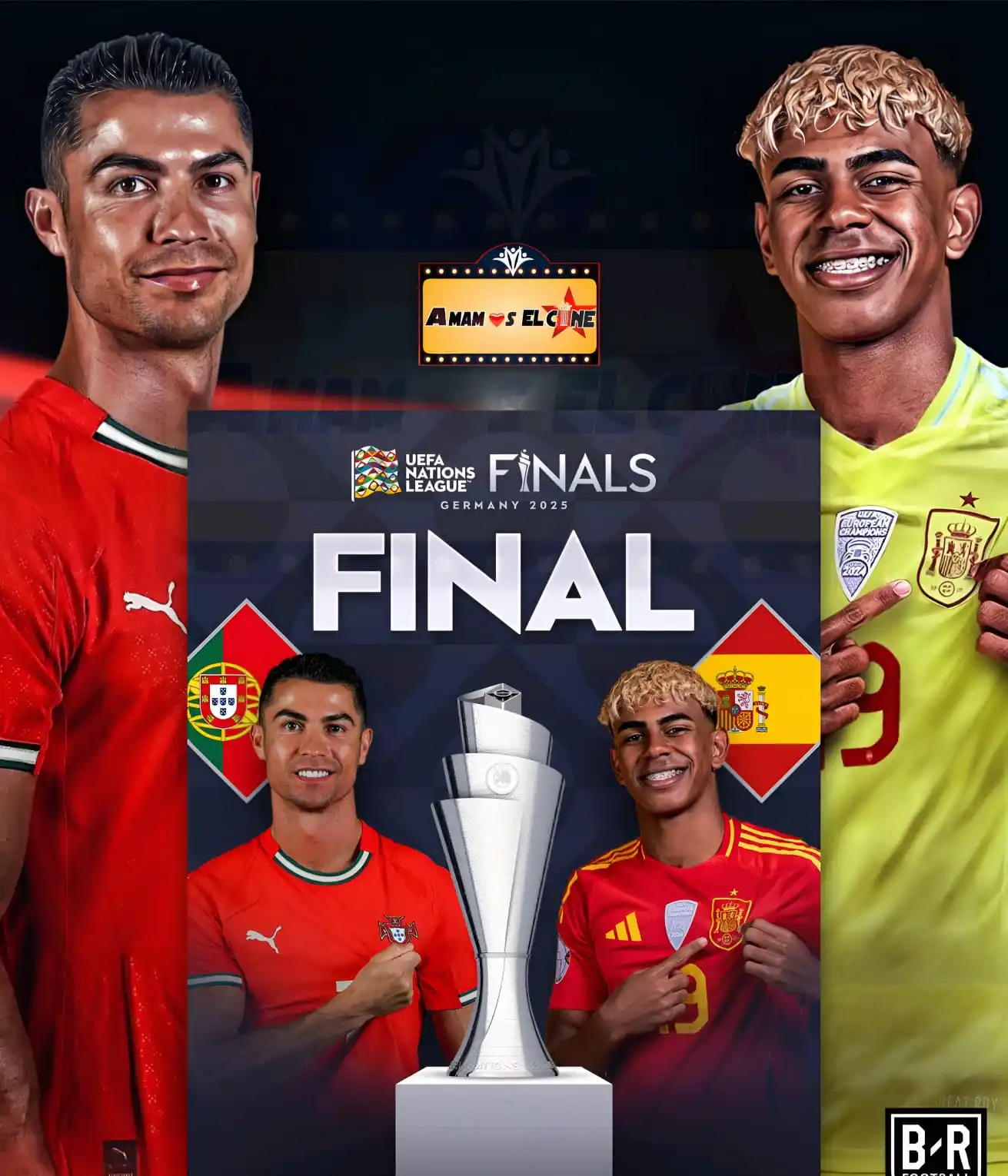Image from Amamos El Cine: Solo paso a recordarles que hoy es la Gran final de la UEFA 'Nations L...