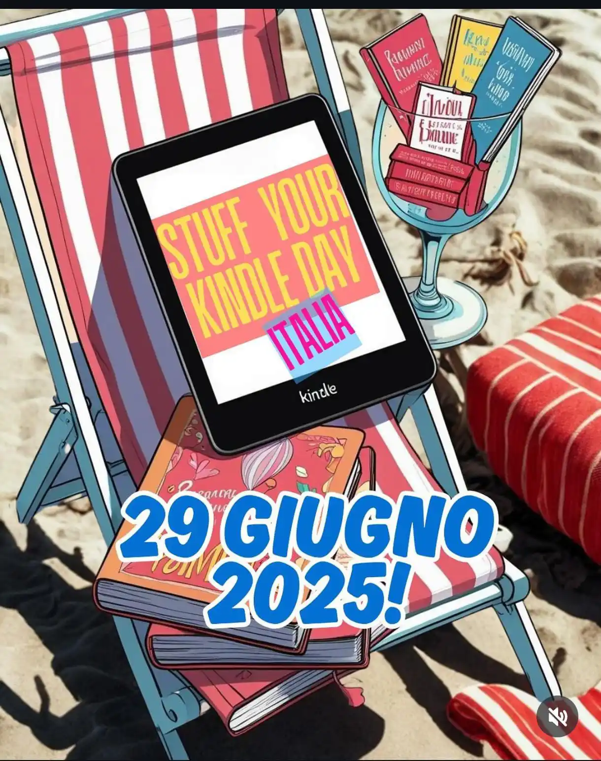 Image from 🅵🆁🅸 ᴄᴀɴᴀʟᴇ ʟᴇᴛᴛᴏʀɪ: STUFF YOUR KINDLE DAY Domenica 29 giugno 2025 https://www.instagram...