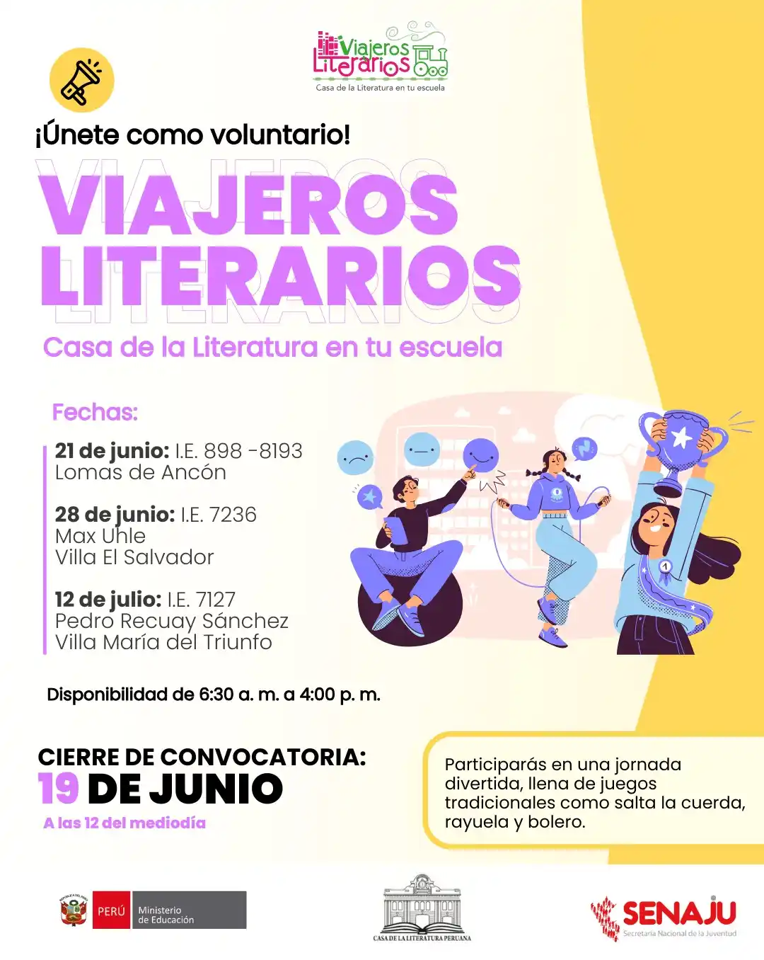 Image from Senaju Perú: 🤩 *¡Únete a Viajeros Literarios!* 📚 Llevamos lectura y cultura a es...