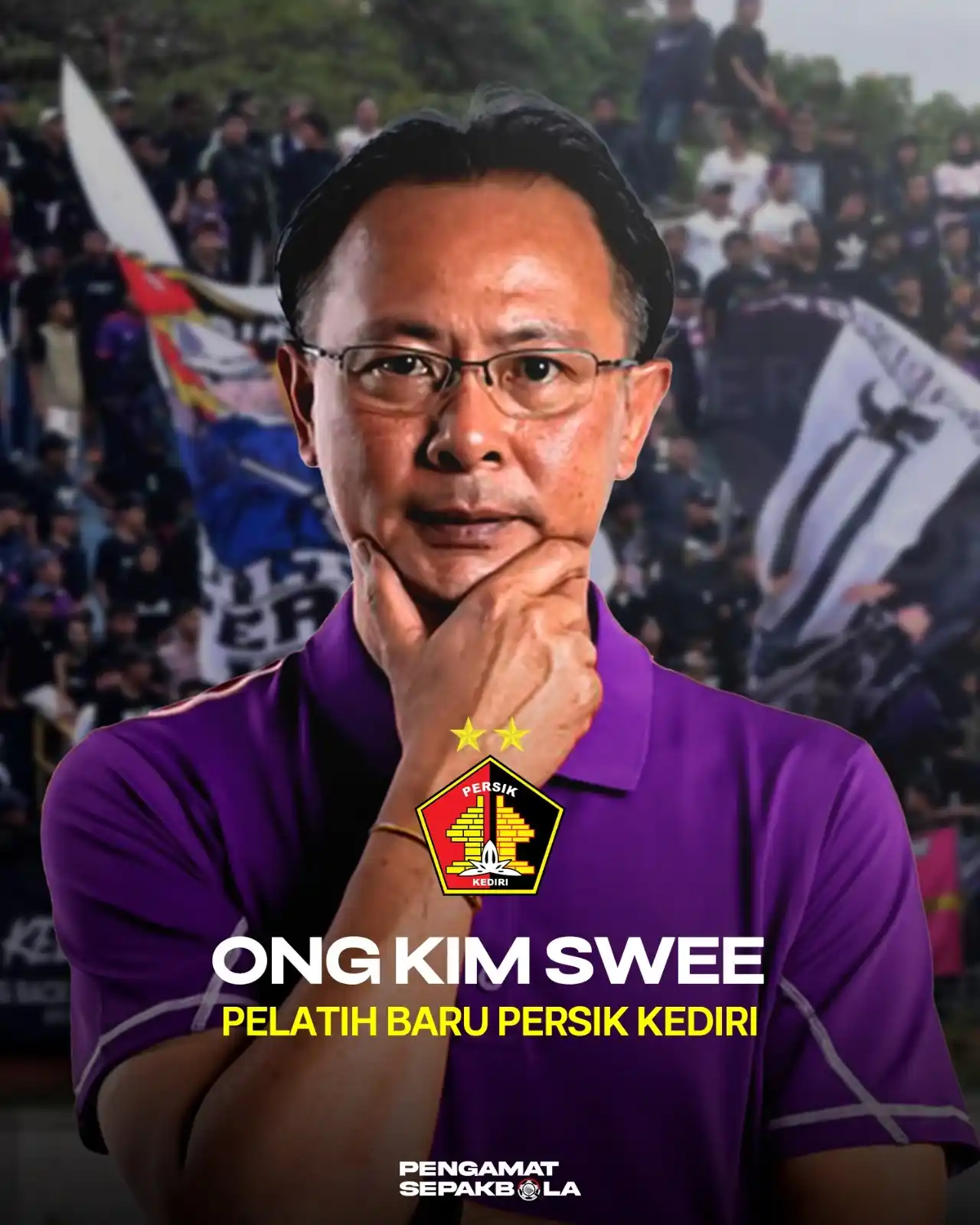 Image from Pengamat Sepakbola: ELATIH PERSIK Persik Kediri menunjuk Ong Kim Swee sebagai pelatih kepa...