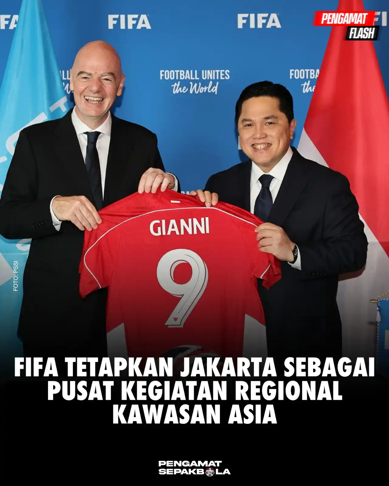 Image from Pengamat Sepakbola: FIFA FIFA resmi menetapkan Indonesia sebagai pusat kegiatan regional F...