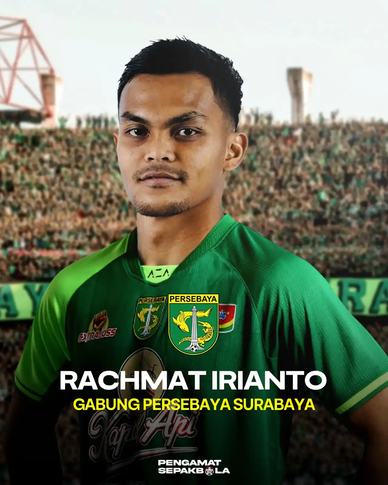 Image from Pengamat Sepakbola: PERSEBAYA Persebaya Surabaya resmi mendatangkan kembali Rachmat Irian...