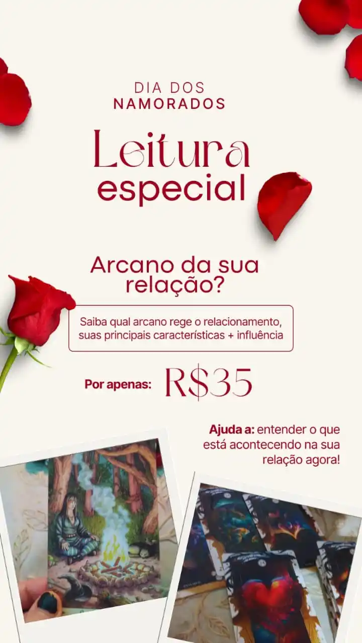 Image from Axé de Bruxa Oficial 🔮📿🔱: Leitura especial Dia Dos Namorados: arcano da sua relação.  Desvende q...