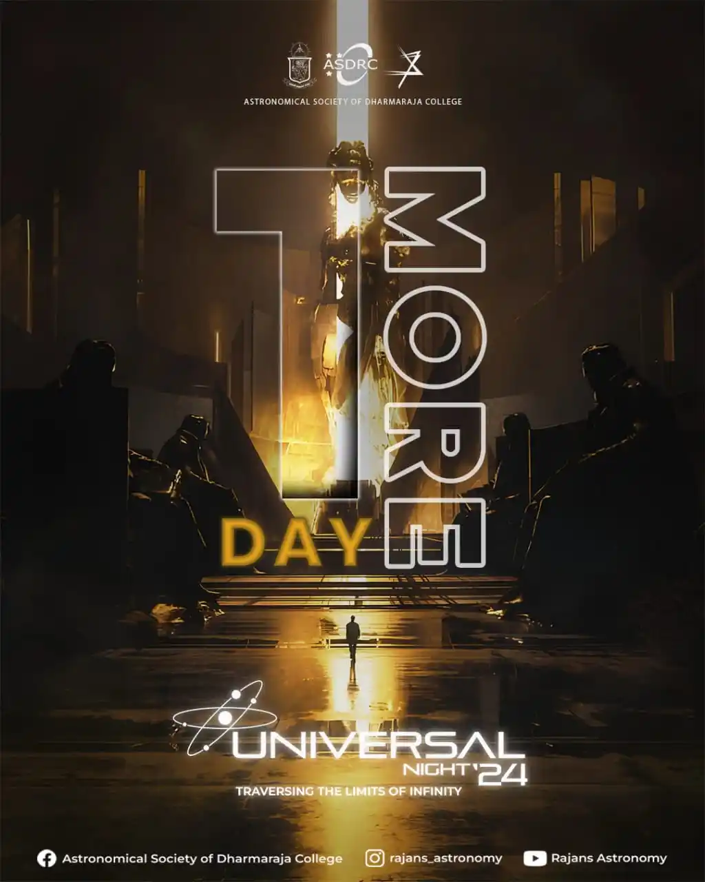 Image from Dharmaraja College: Are you ready for the most awaited astronomical event of the year?  Un...