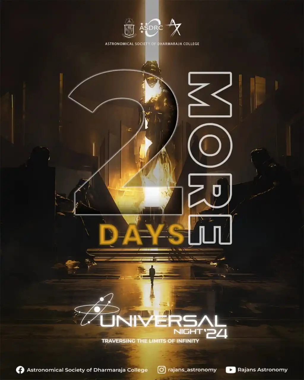 Image from Dharmaraja College: Are you ready for the most awaited astronomical event of the year?  Un...