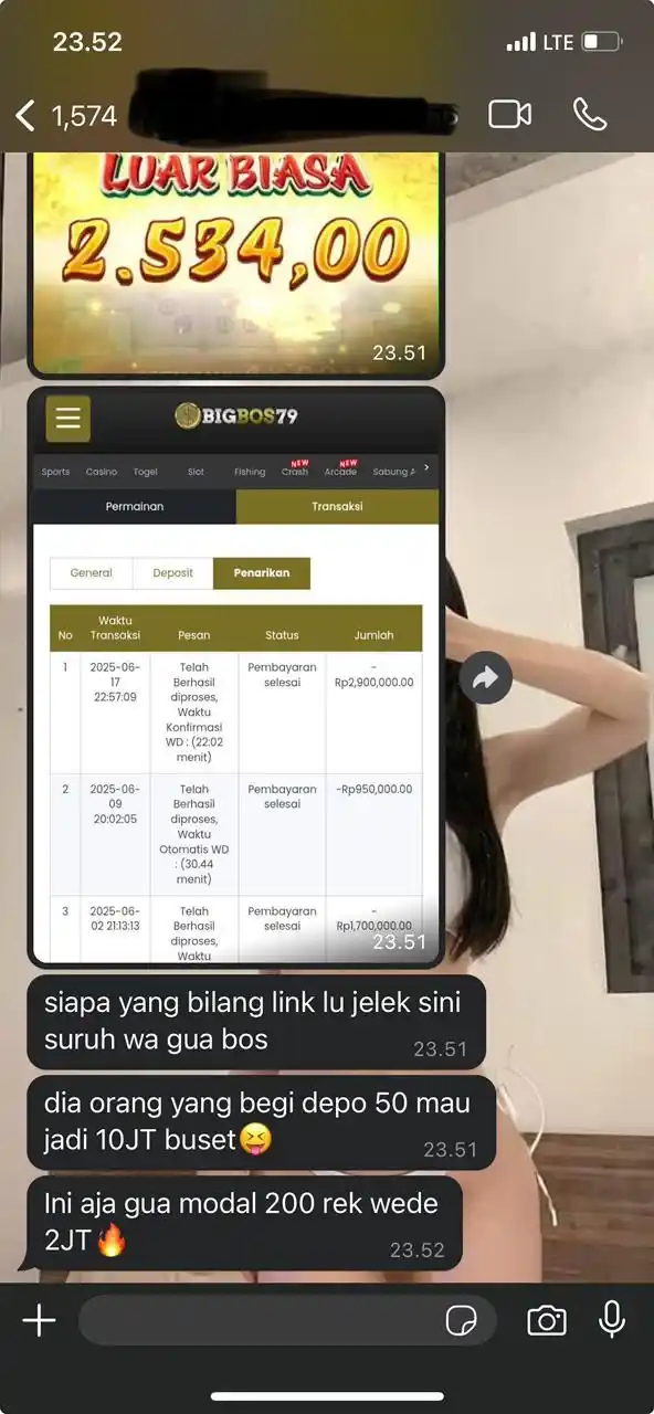 Image from POLA BIGBOS79: BUKAN GUA LOH YANG NGOMONG MEMBER GUA SENDIRI🤣GAS LAH DEPO NYA JANGAN...