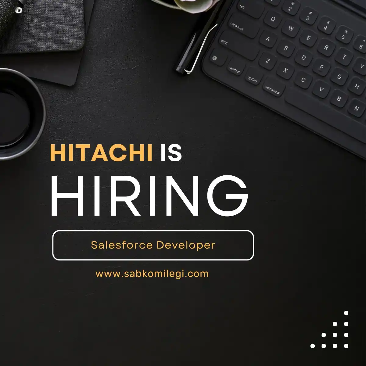 Image from Sabko Milegi ๐ฅณ: ๐น ๐๐ผ๐บ๐ฝ๐ฎ๐ป๐: Hitachi ๐น ๐ฃ๐ผ๐๐ถ๐๐ถ๐ผ๐ป: Salesforce Developer ...