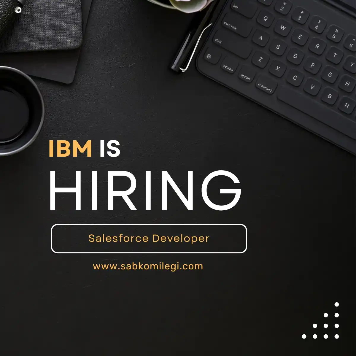 Image from Sabko Milegi ๐ฅณ: ๐น ๐๐ผ๐บ๐ฝ๐ฎ๐ป๐: IBM ๐น ๐ฃ๐ผ๐๐ถ๐๐ถ๐ผ๐ป: Salesforce Developer ๐น E...