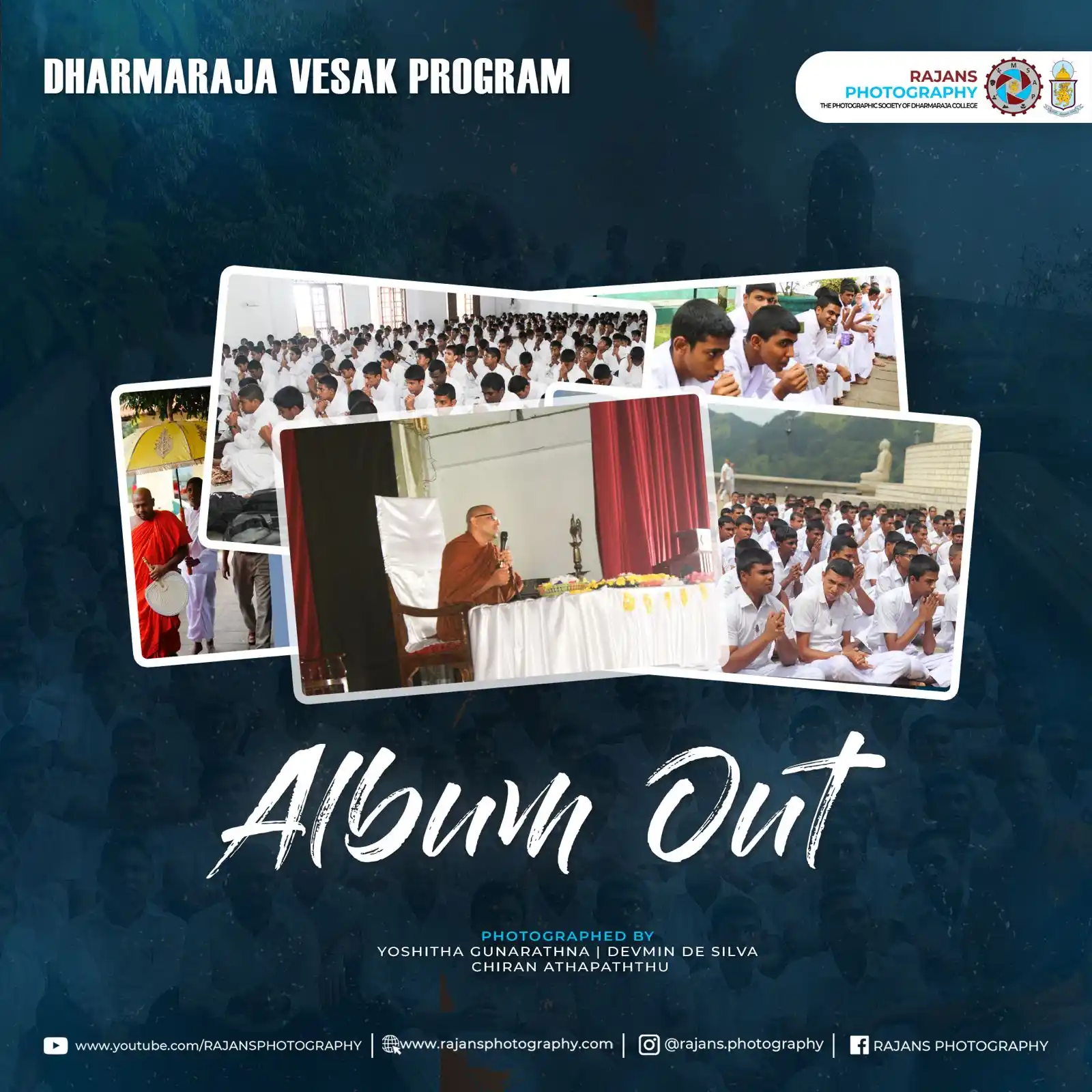 Image from Dharmaraja College: Dharmaraja College Vesak Program was held successfully. Photographed ...