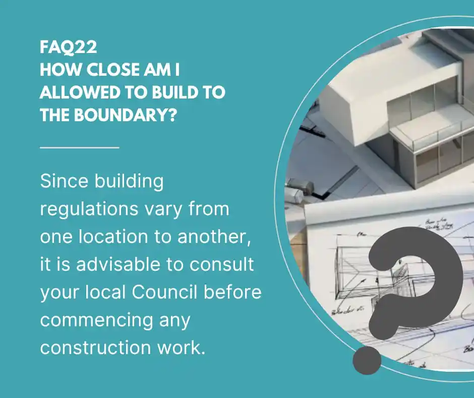 Image from SM Tekendienste - Building Plan & Property Services: FAQ 22 - A building line is an invisible line on your property that ma...