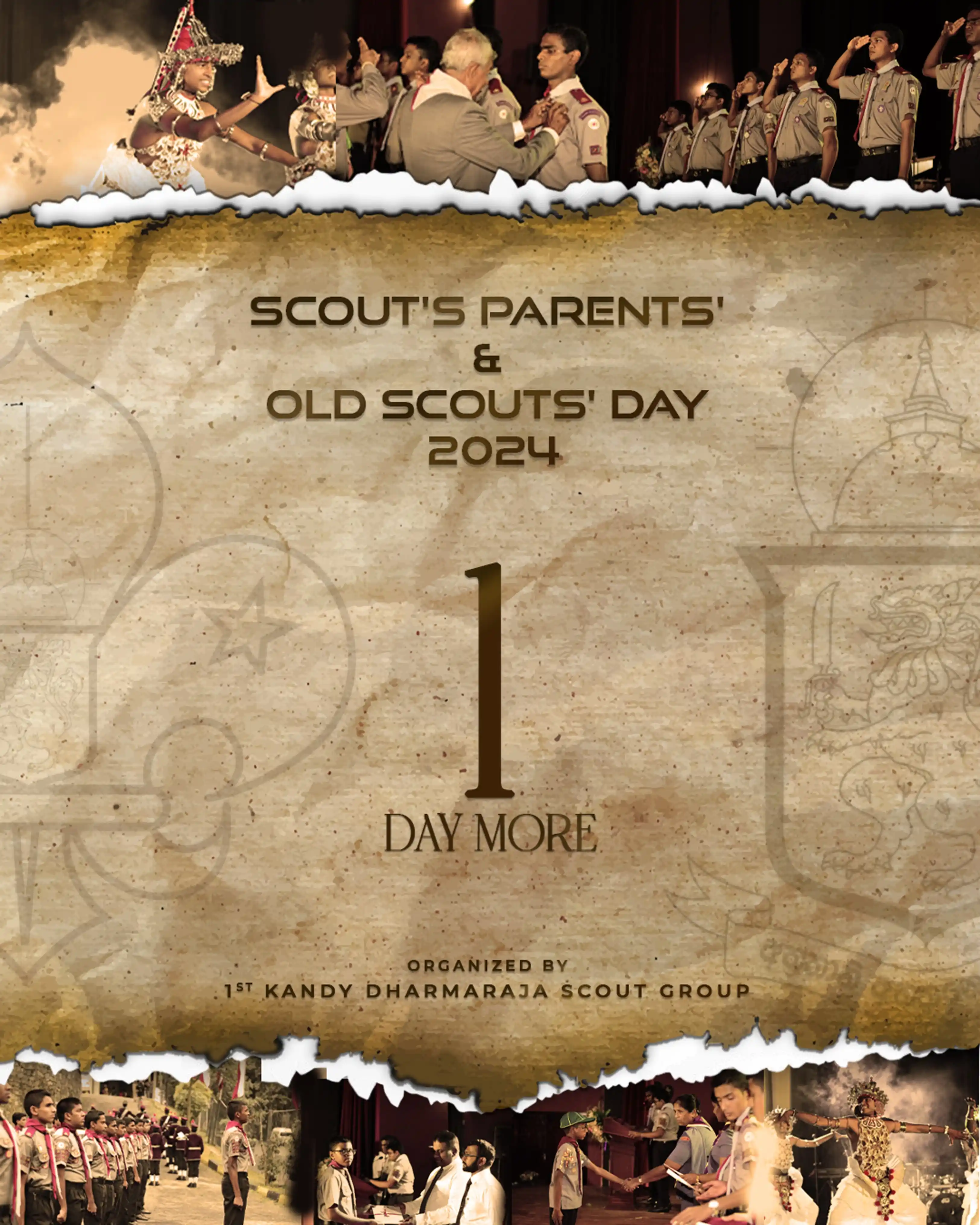 Image from Dharmaraja College: Just 1 day to go! Get ready to relive the spirit of scouting at the Sc...