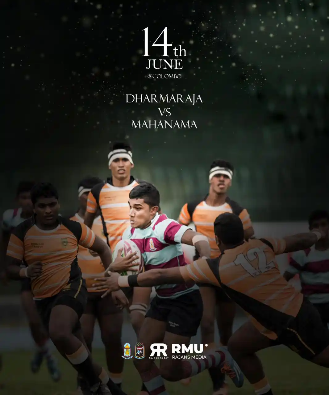 Image from Dharmaraja College: “The countdown begins! On 14th June, the stage is set in Colombo as Dh...