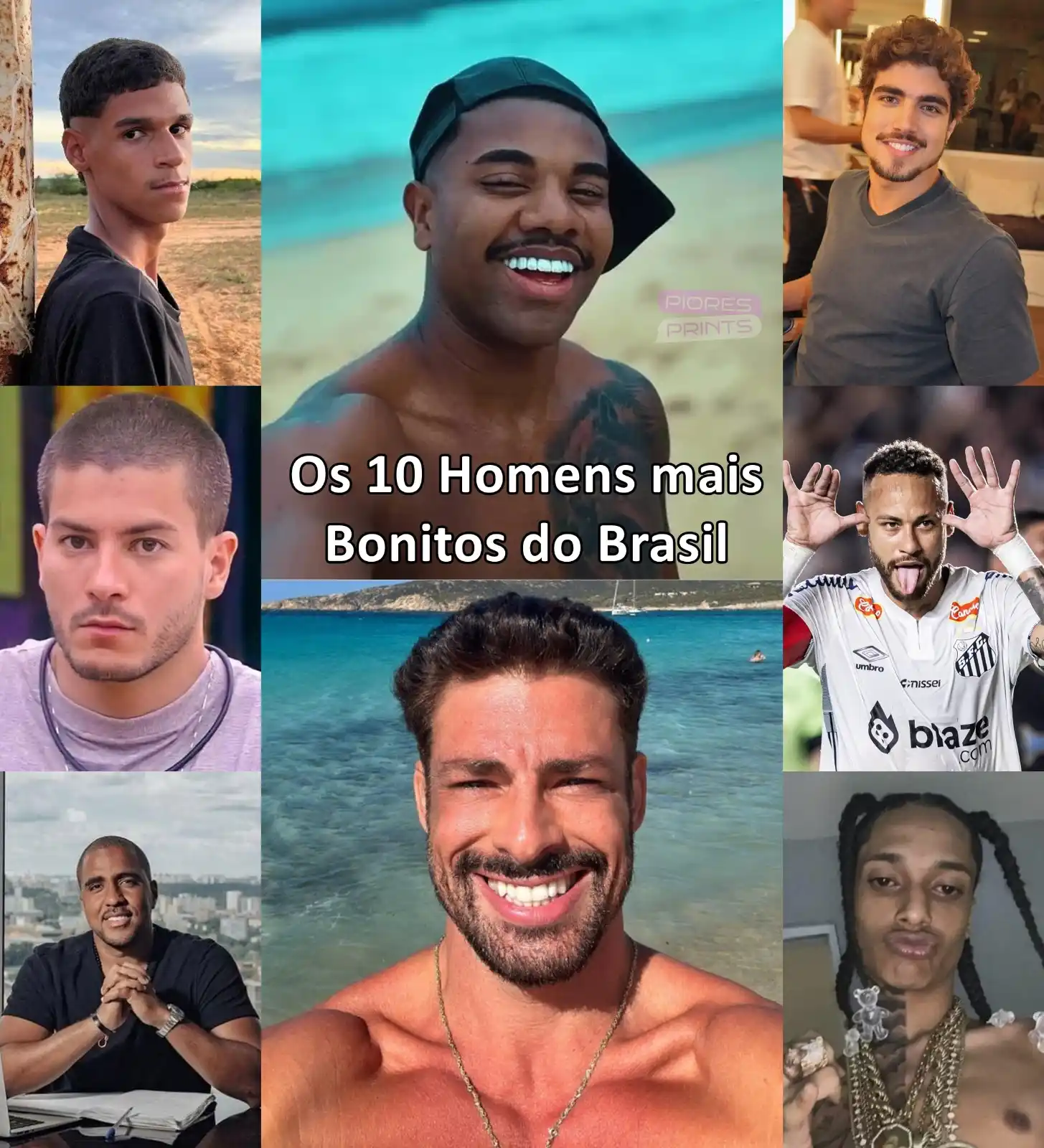 Image from Fofocas da TV - Bolavip: Classificação dos 10 homens mais bonitos do Brasil: 1º Davi Brito 2º ...