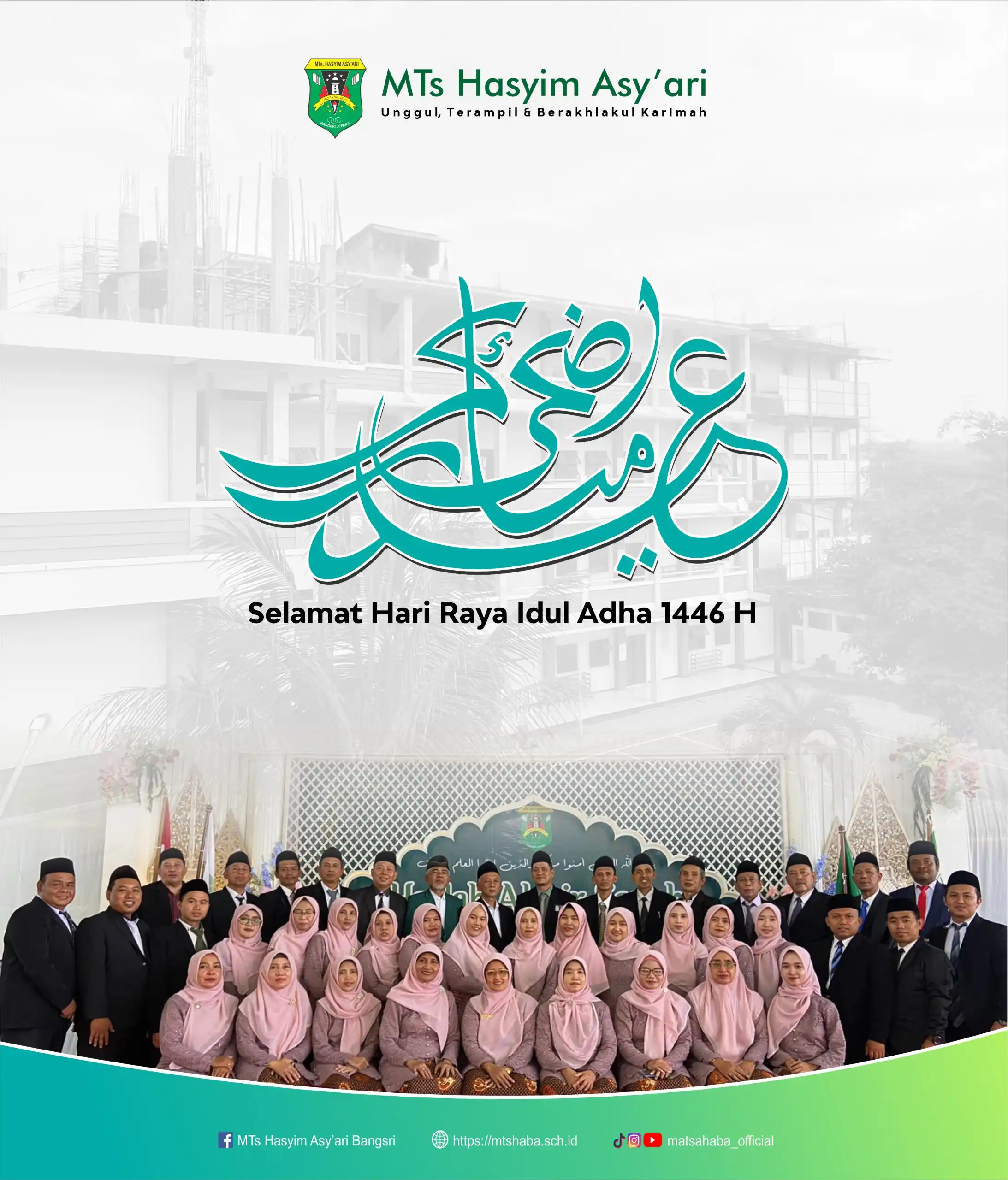 Image from MTs. Hasyim Asy'ari Bangsri: 🕌 Keluarga Besar MTs Hasyim Asy'ari Bangsri mengucapkan:  🌙 Selamat ...
