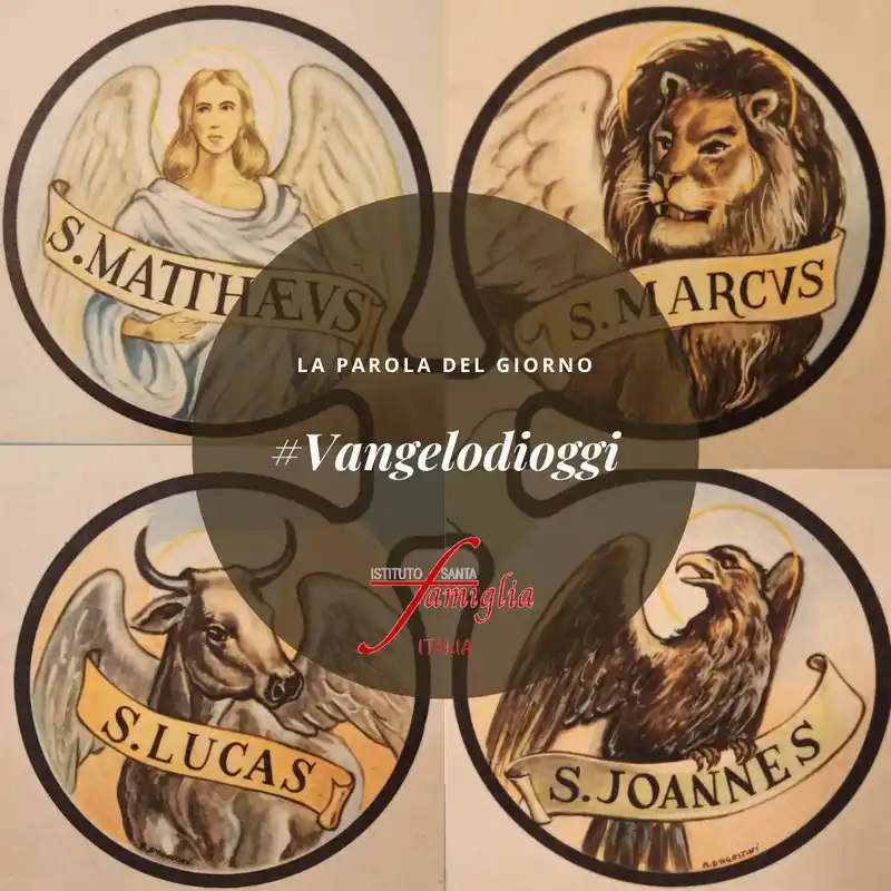 Image from Istituto Santa Famiglia Italia: Martedì 17 Giugno 2025 Dal Vangelo secondo Matteo Mt 5, 43-48   In que...