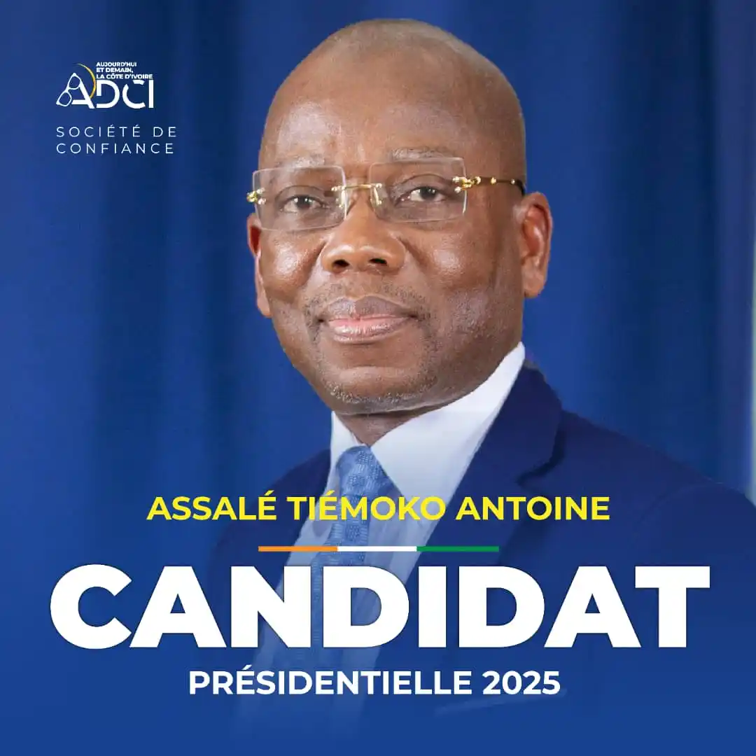 Image from ADCI News: Présidentielle 2025. 🇨🇮 Assalé Tiemoko candidat. Pour une Côte d’Iv...