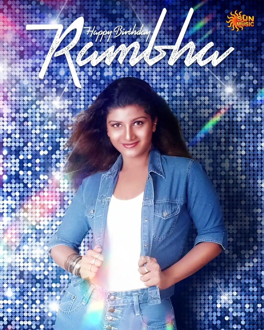 Image from Sun Music: அடடா பூவின் மாநாடா ✨ அழகுக்கு இவள்தான் தாய் நாடா 😍 Happy birthday a...