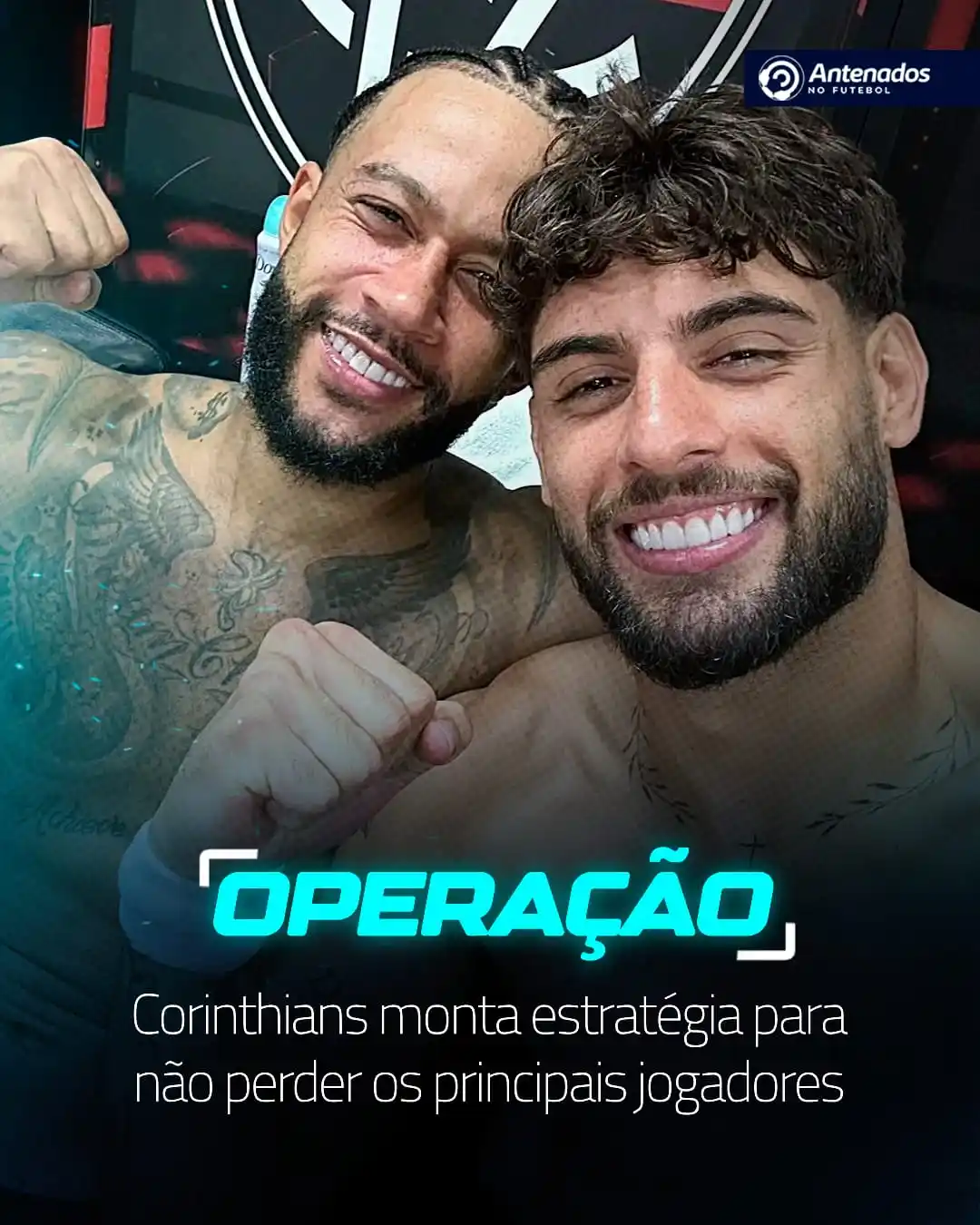 Image from Antenados no Futebol: Corinthians promete fazer de tudo para vetar saídas de Memphis, Yuri e...