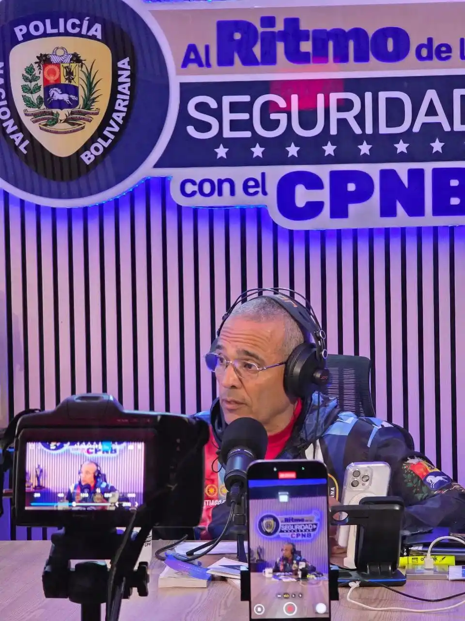 Image from Miguel Domínguez: El G/B Rubén Santiago, resaltó el compromiso que tiene el Cuerpo de l...