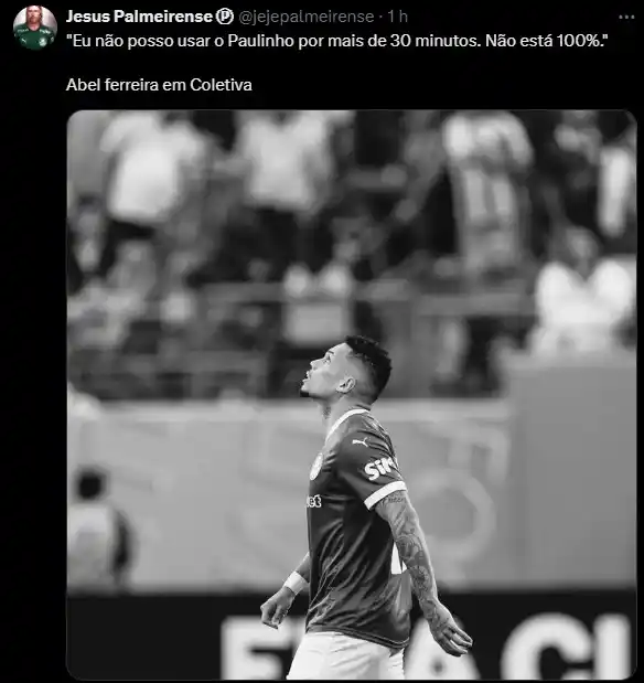 Image from UOL | Palmeiras Agora: Eu acho que ele ainda pode fazer a diferença no segundo tempo! E VOC...