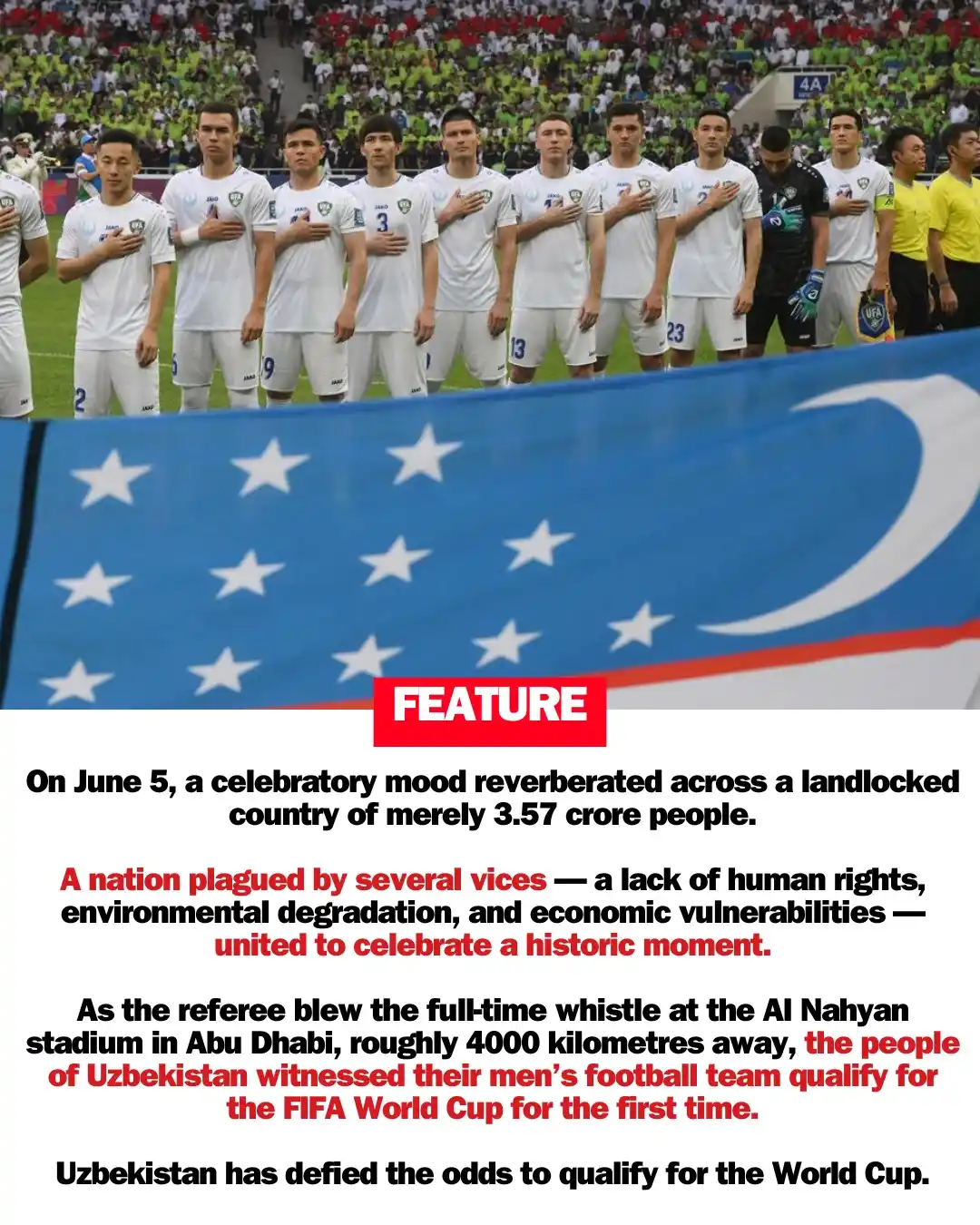 Image from Sportstar: FIFA World Cup has historical proof of ‘underdog excellence’ — Morocco...
