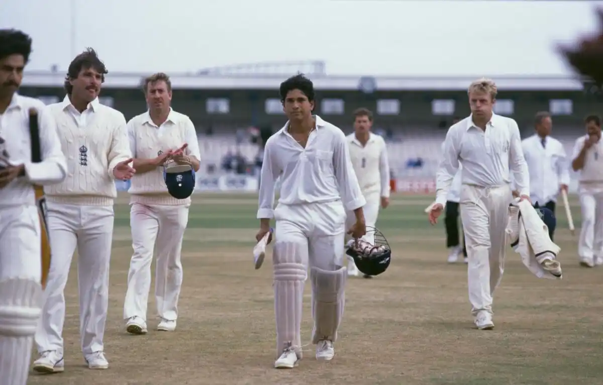 Image from Sportstar: From India's first Test win over England to Sachin Tendulkar's maiden ...