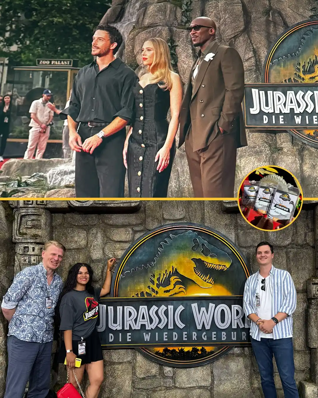 Image from FILMSTARTS: Gestern fand in Berlin die Deutschlandpremiere von "Jurassic World: Di...